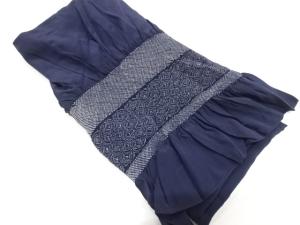 絞り　七宝模様　男物兵児帯